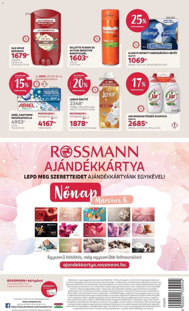 Rossmann Akciós újság Rossmann 24 oldal