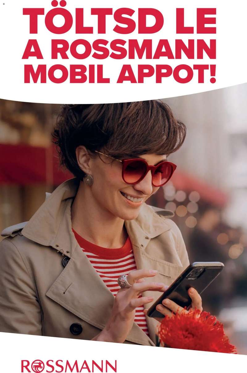 Rossmann Akciós újság Rossmann 8 oldal