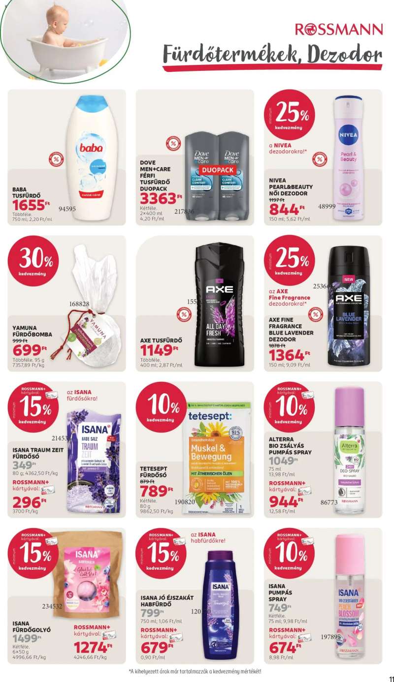 Rossmann Rossmann akciós újság 13 oldal