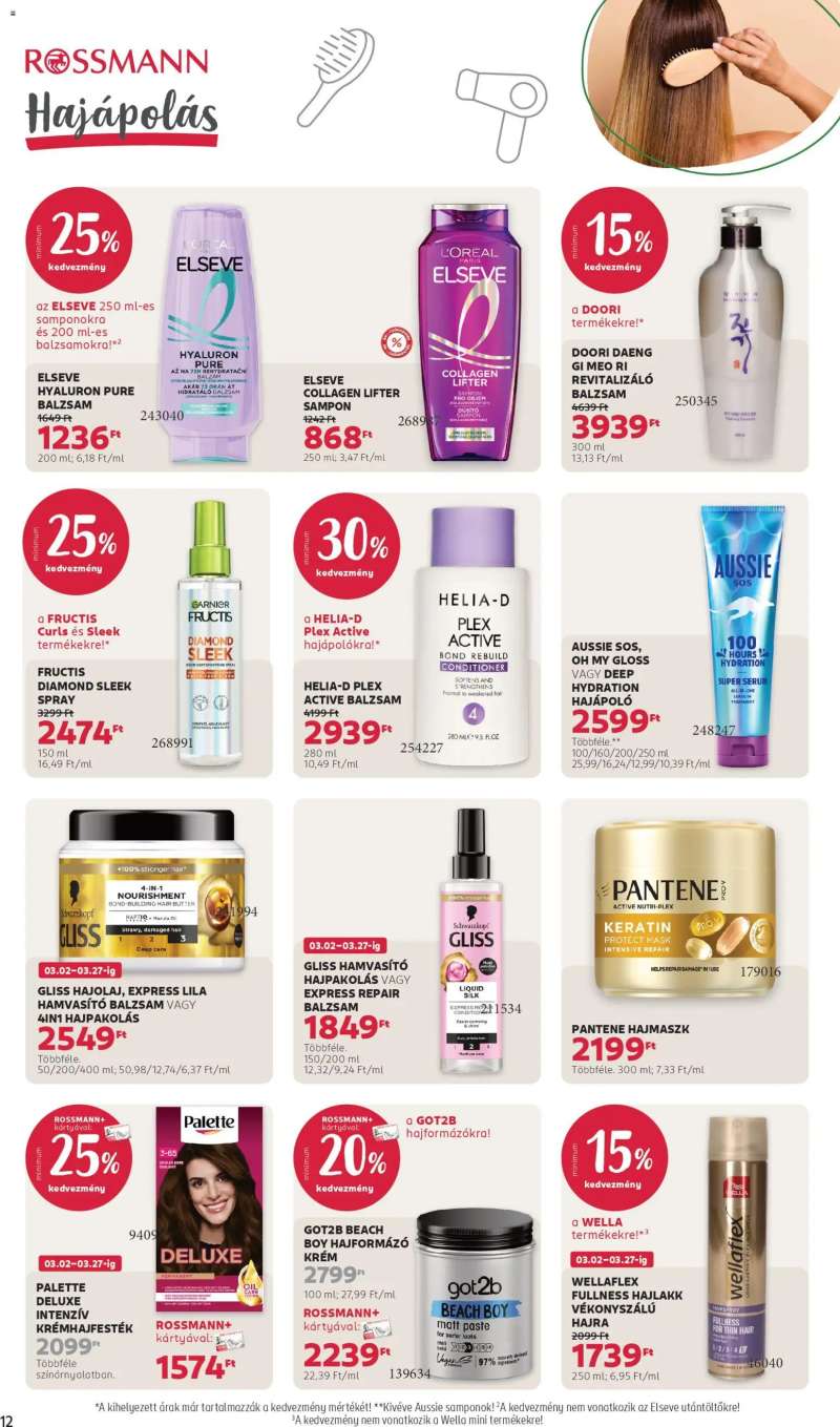 Rossmann Rossmann akciós újság 14 oldal