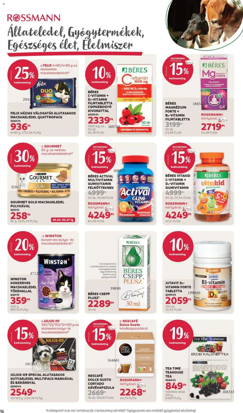 Rossmann Rossmann akciós újság 18 oldal