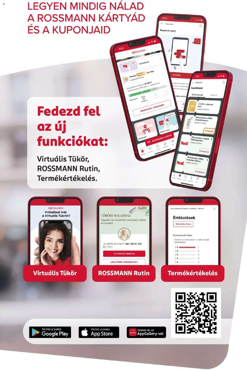 Rossmann Rossmann akciós újság 9 oldal