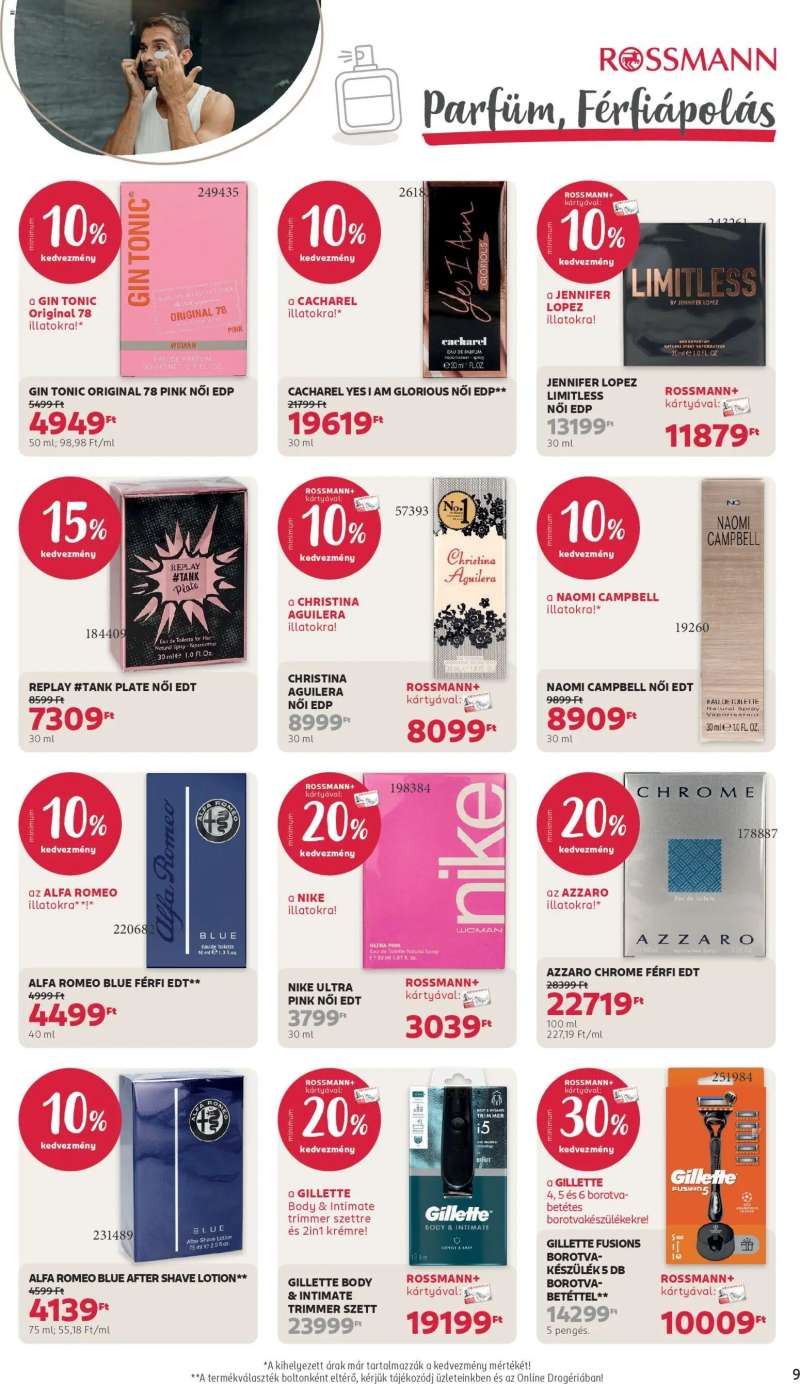 Rossmann Rossmann akciós újság 11 oldal