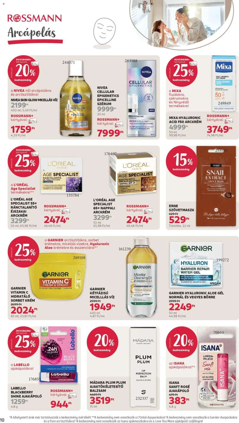 Rossmann Rossmann akciós újság 12 oldal