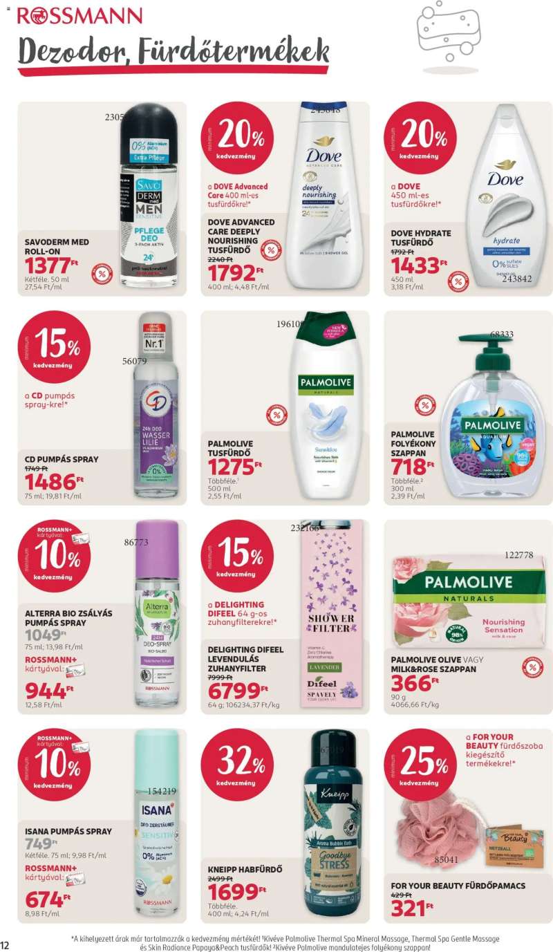 Rossmann Rossmann akciós újság 14 oldal