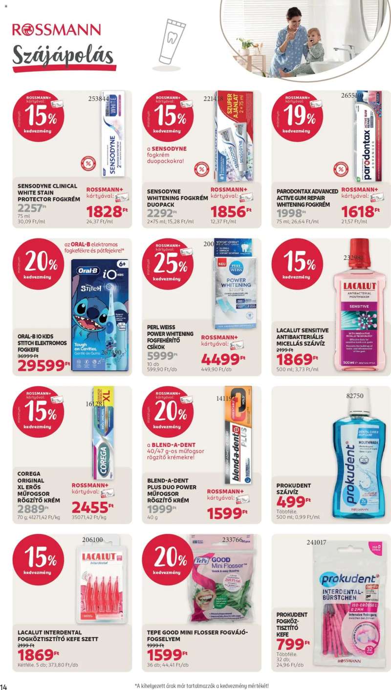Rossmann Rossmann akciós újság 16 oldal