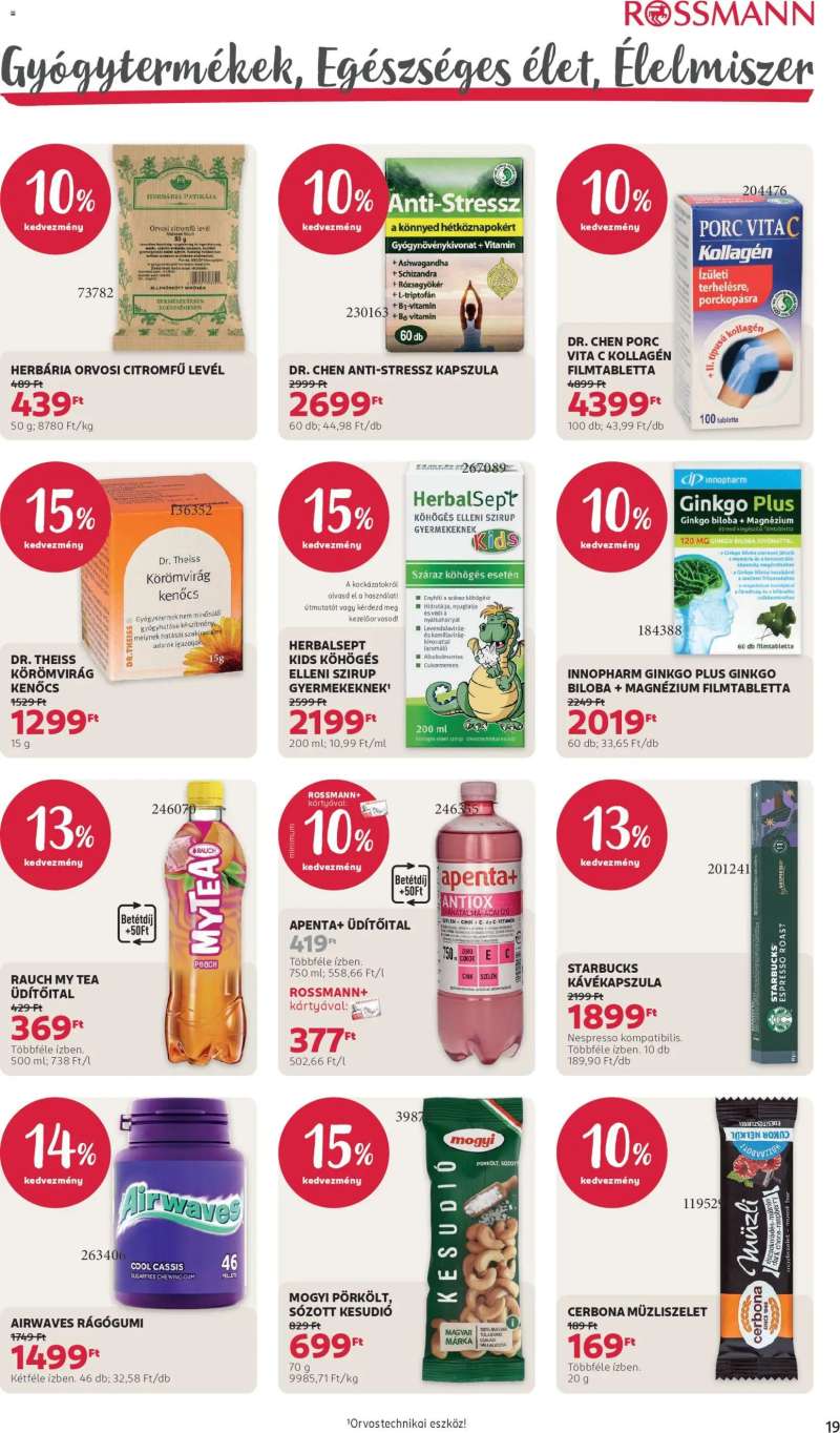 Rossmann Rossmann akciós újság 23 oldal