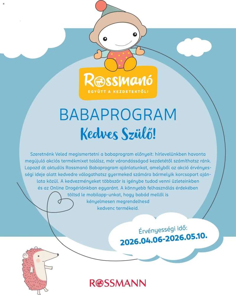 Rossmann Rossmann Babaprogram 1 oldal