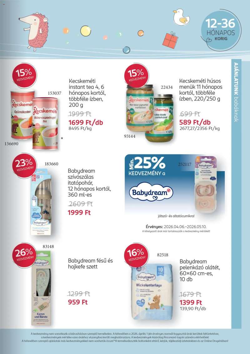 Rossmann Rossmann Babaprogram 9 oldal