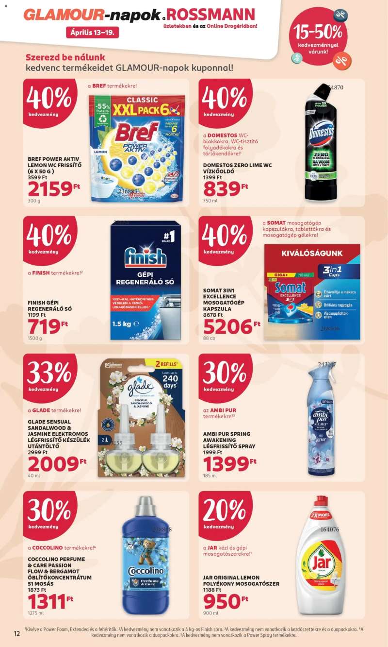 Rossmann Rossmann aktuális akciós újság 12 oldal