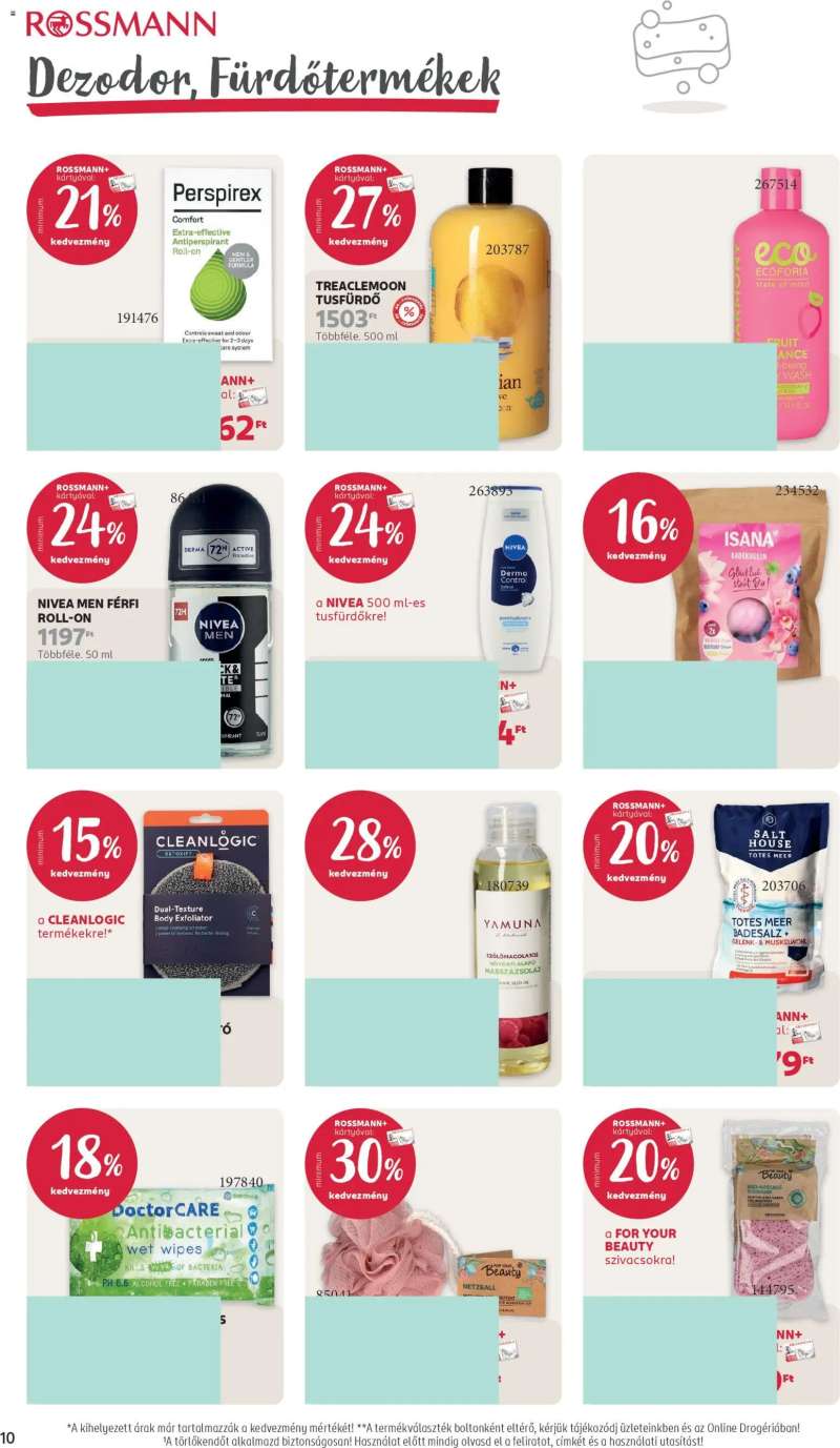 Rossmann Rossmann akciós újság 12 oldal