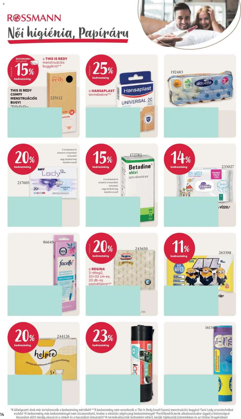 Rossmann Rossmann akciós újság 16 oldal
