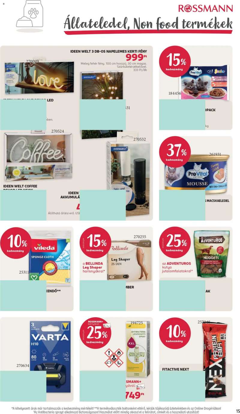 Rossmann Rossmann akciós újság 17 oldal