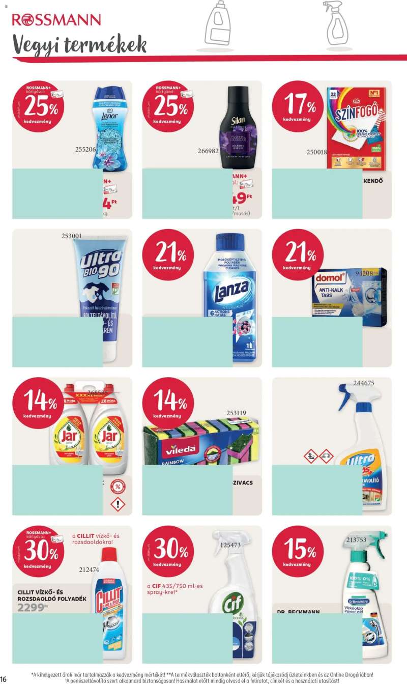 Rossmann Rossmann akciós újság 18 oldal