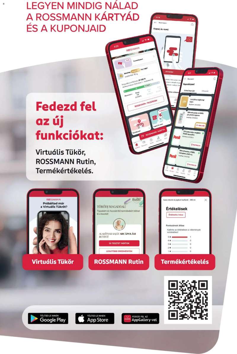Rossmann Rossmann akciós újság 9 oldal