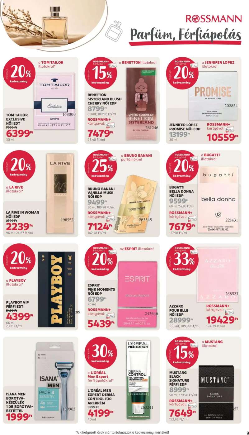 Rossmann Rossmann akciós újság 11 oldal
