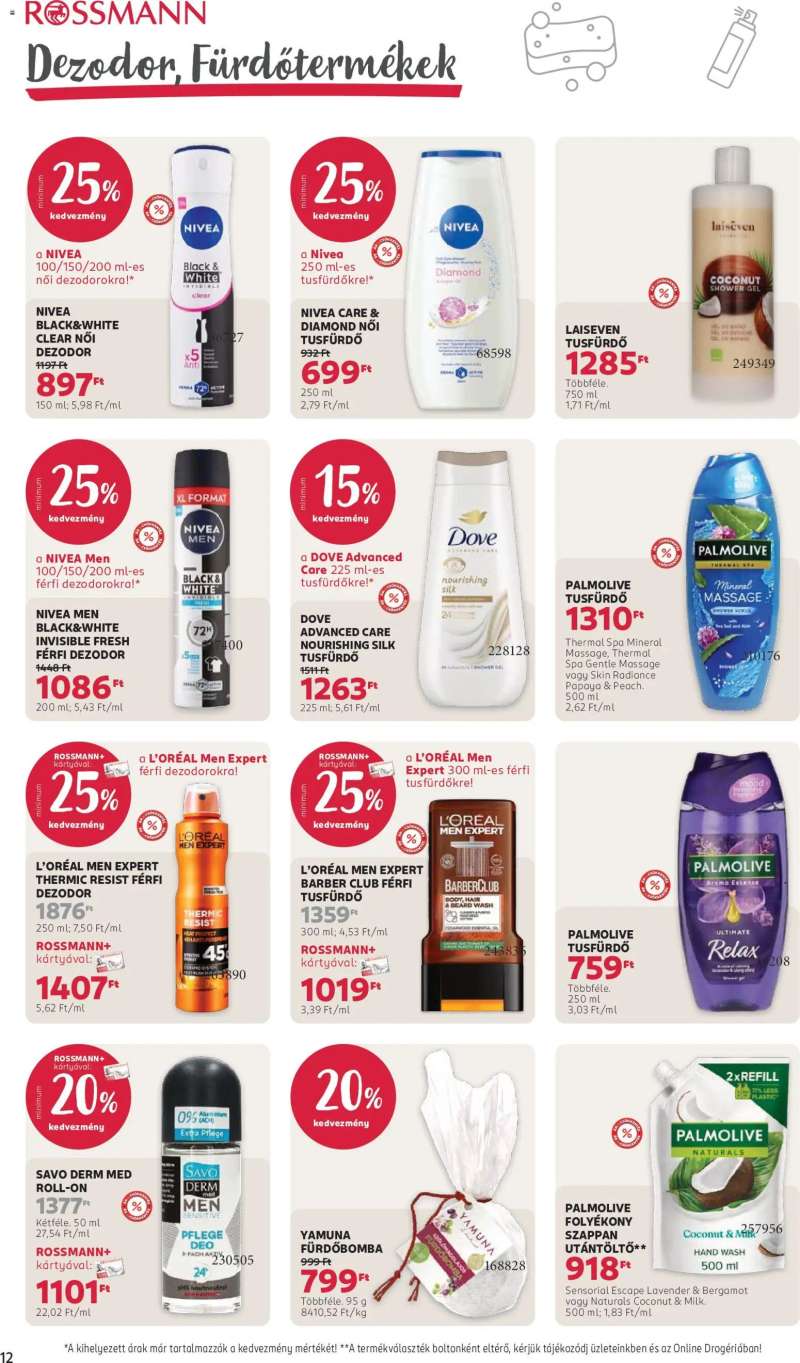 Rossmann Rossmann akciós újság 14 oldal