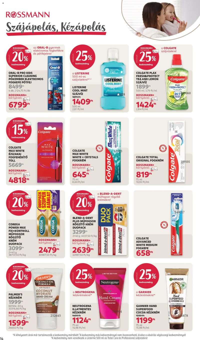 Rossmann Rossmann akciós újság 16 oldal