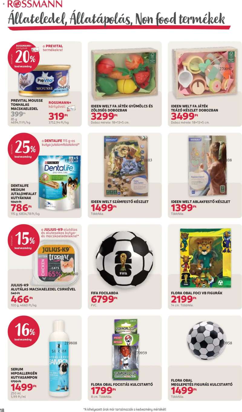 Rossmann Rossmann akciós újság 22 oldal
