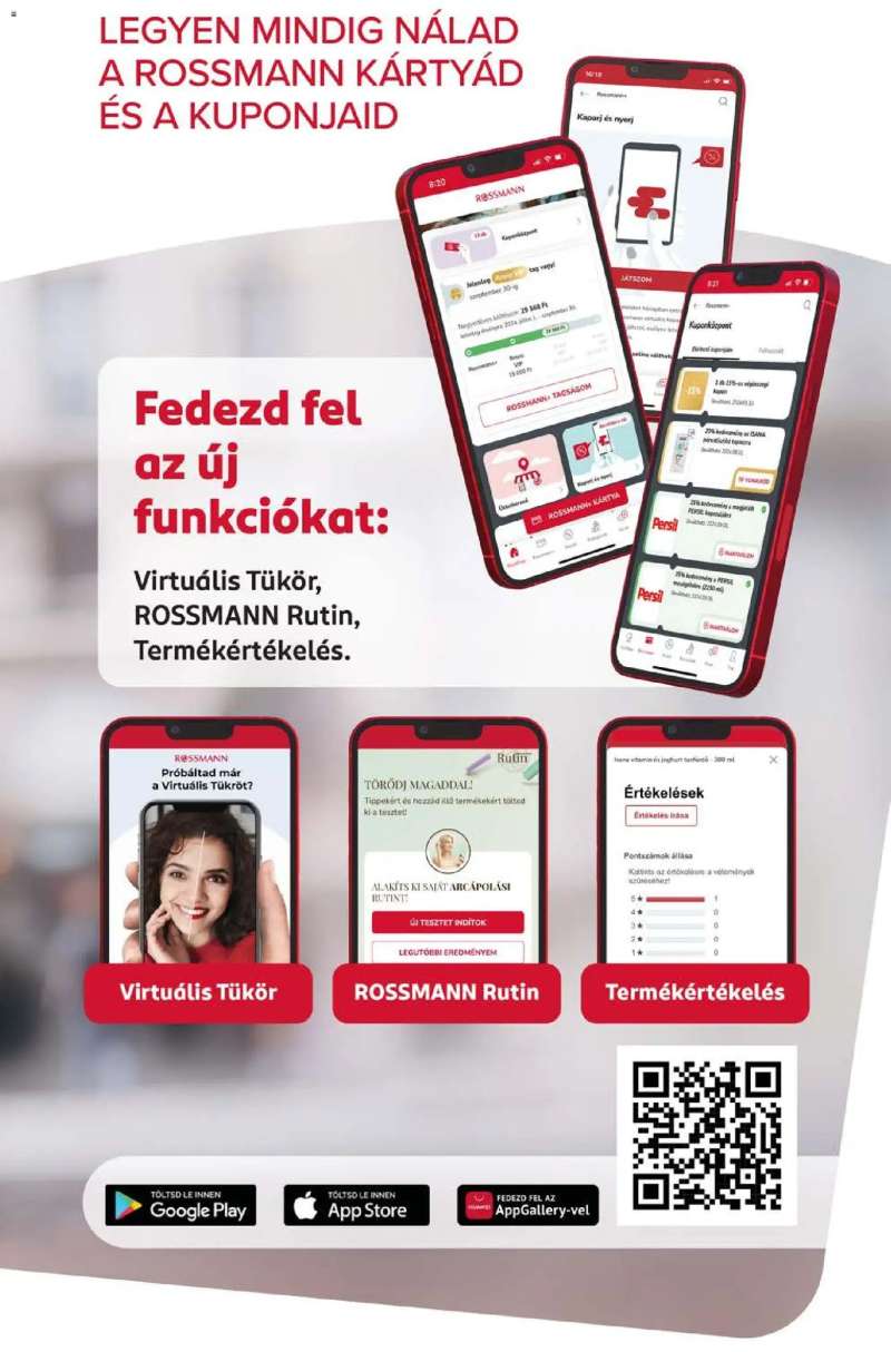 Rossmann Rossmann akciós újság 9 oldal