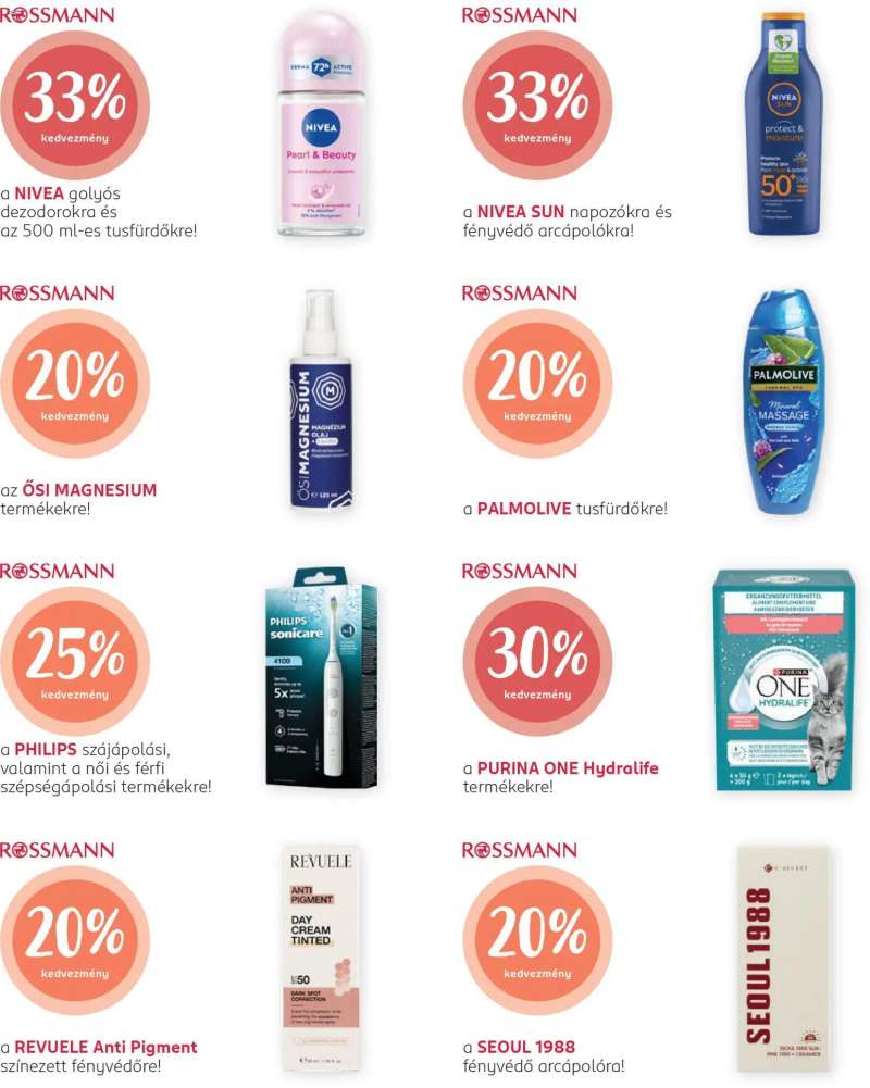 Rossmann Rossmann Kupon Napok 6 oldal