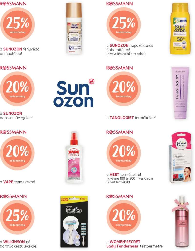 Rossmann Rossmann Kupon Napok 7 oldal