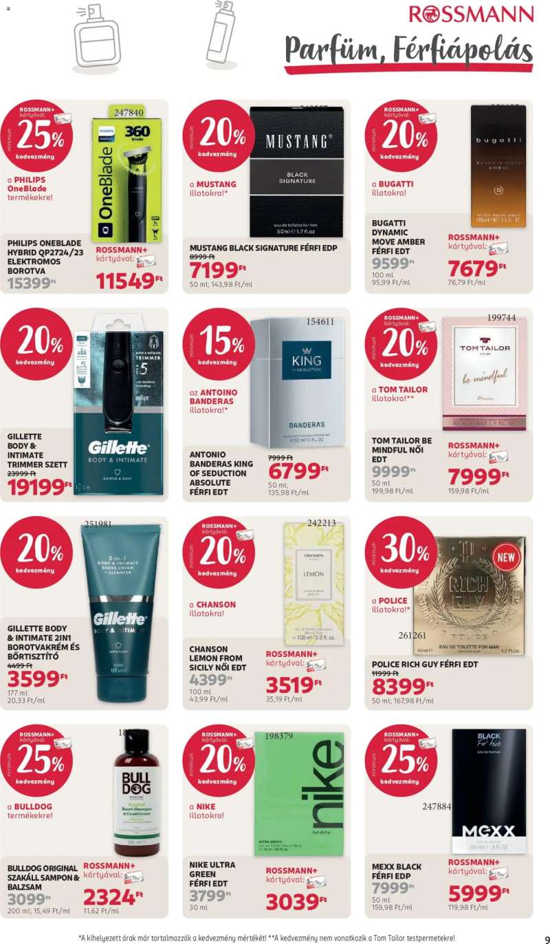 Rossmann Rossmann akciós újság 11 oldal