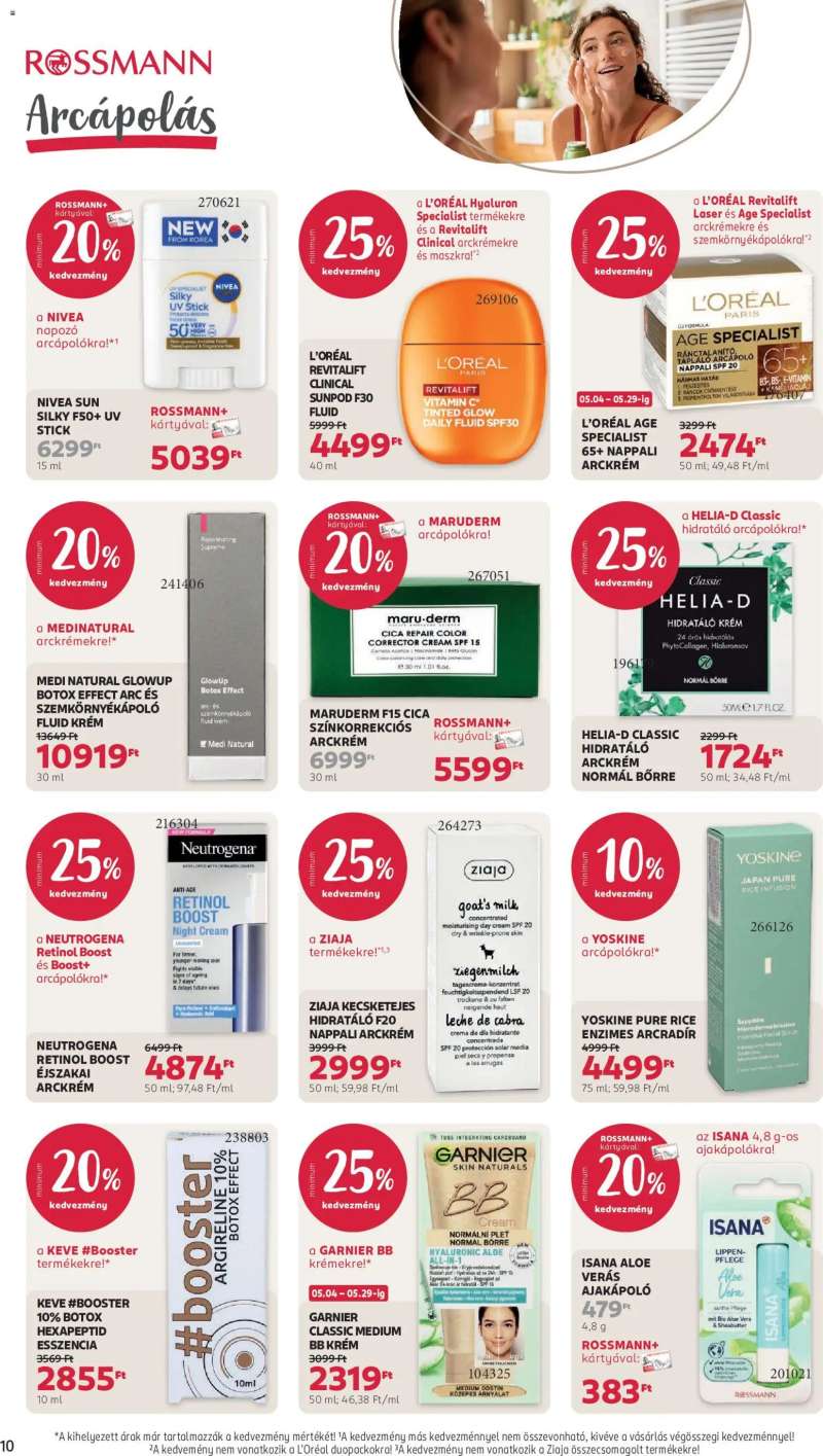 Rossmann Rossmann akciós újság 12 oldal