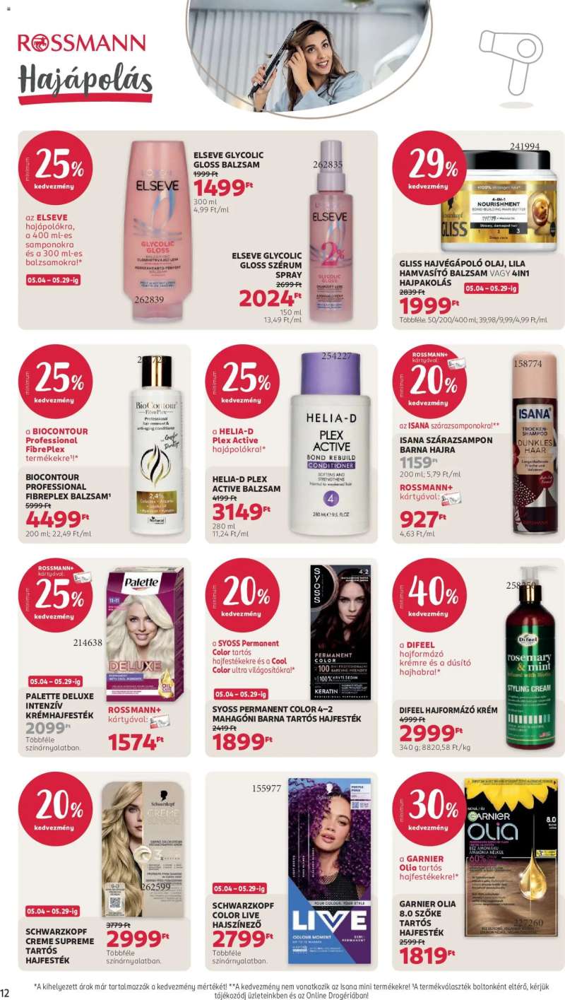 Rossmann Rossmann akciós újság 14 oldal