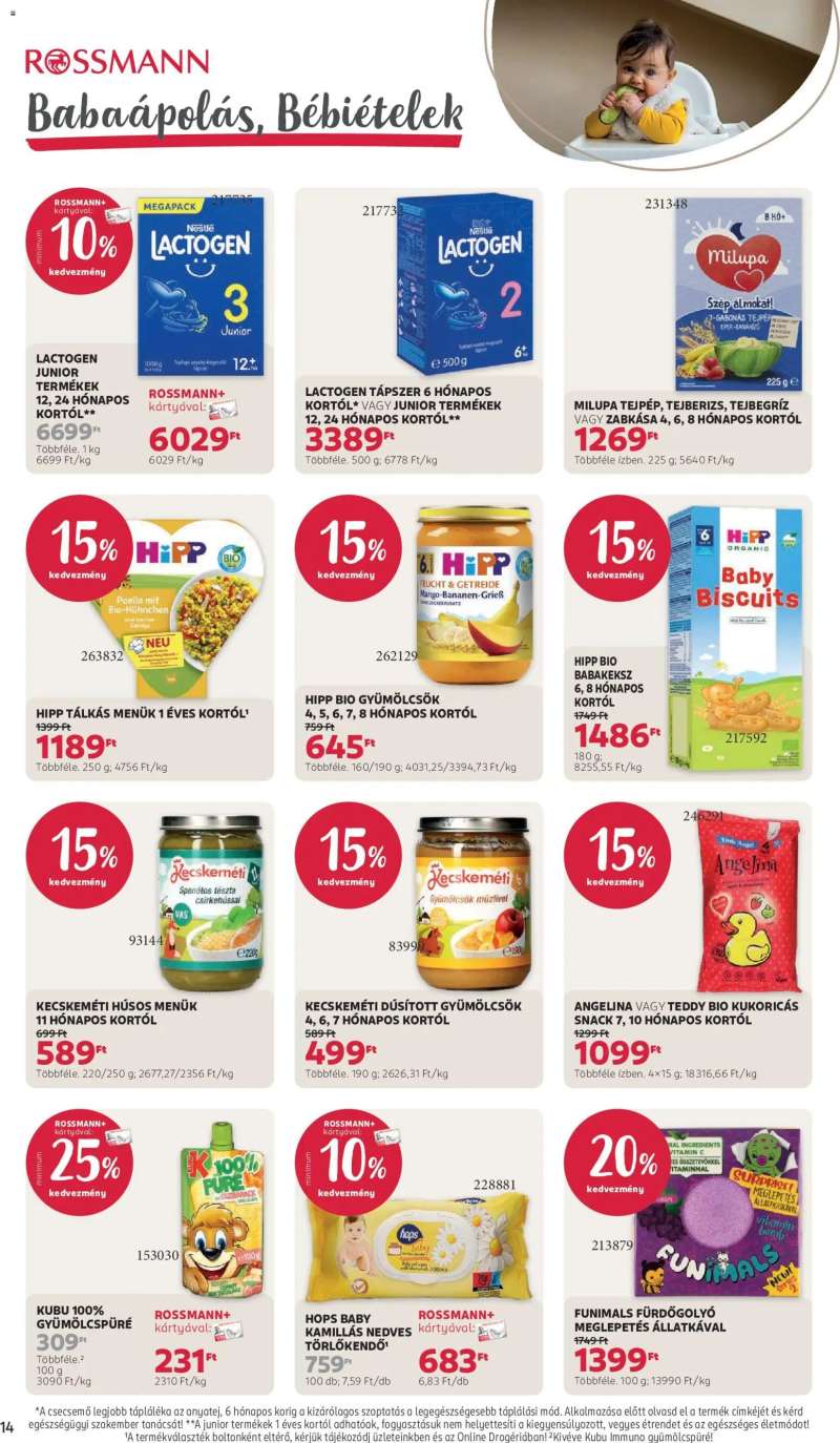 Rossmann Rossmann akciós újság 16 oldal