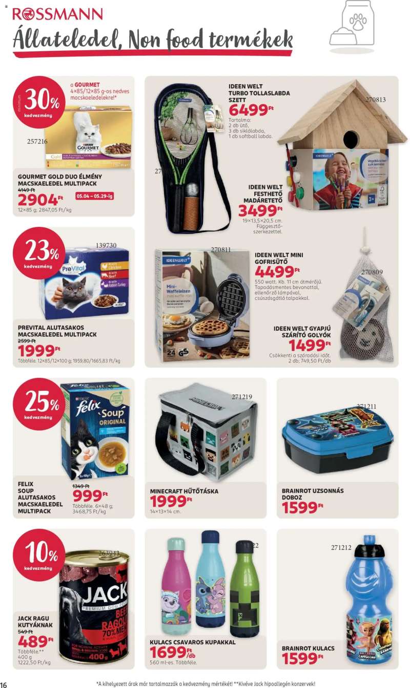 Rossmann Rossmann akciós újság 18 oldal