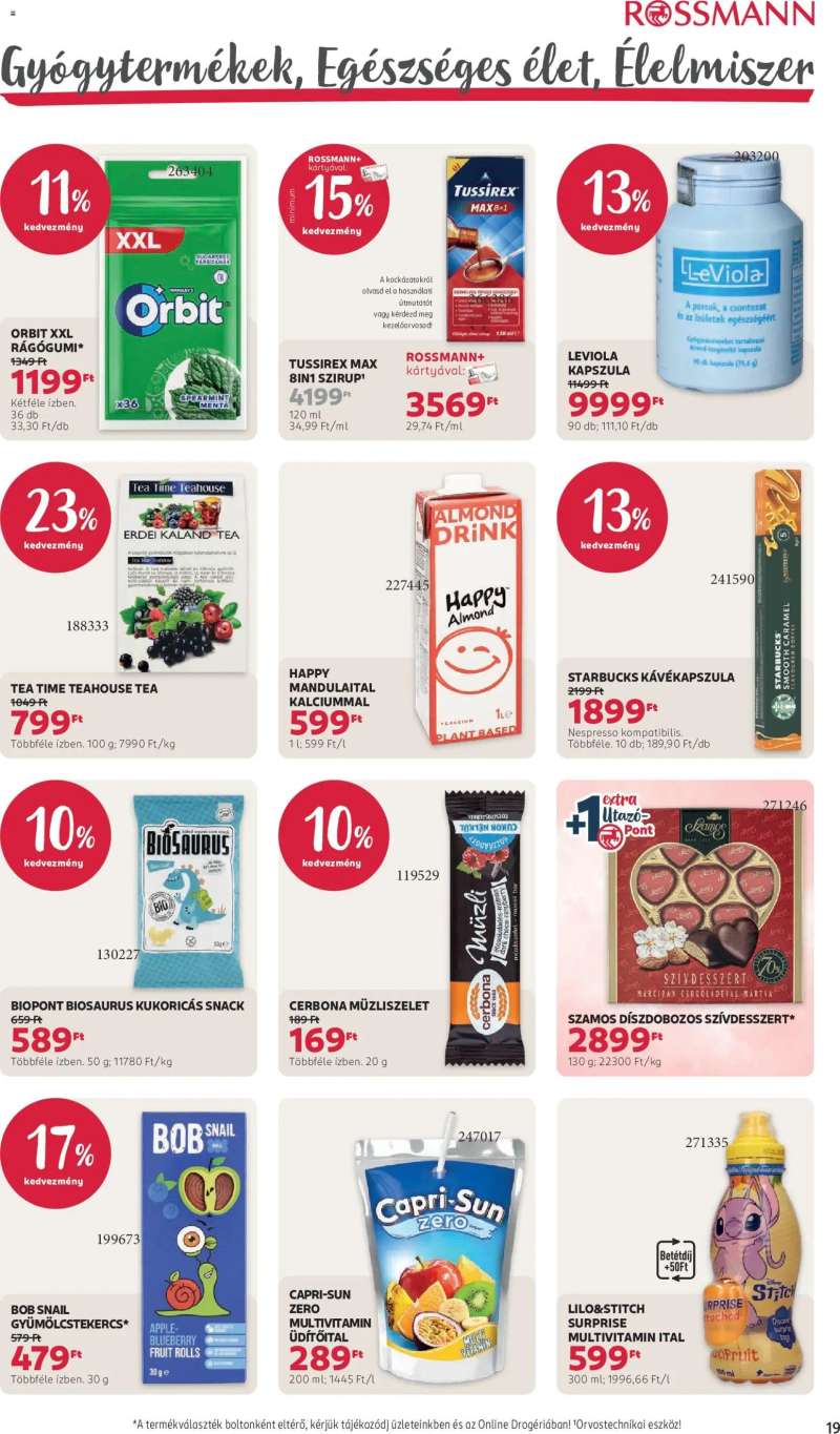 Rossmann Rossmann akciós újság 23 oldal