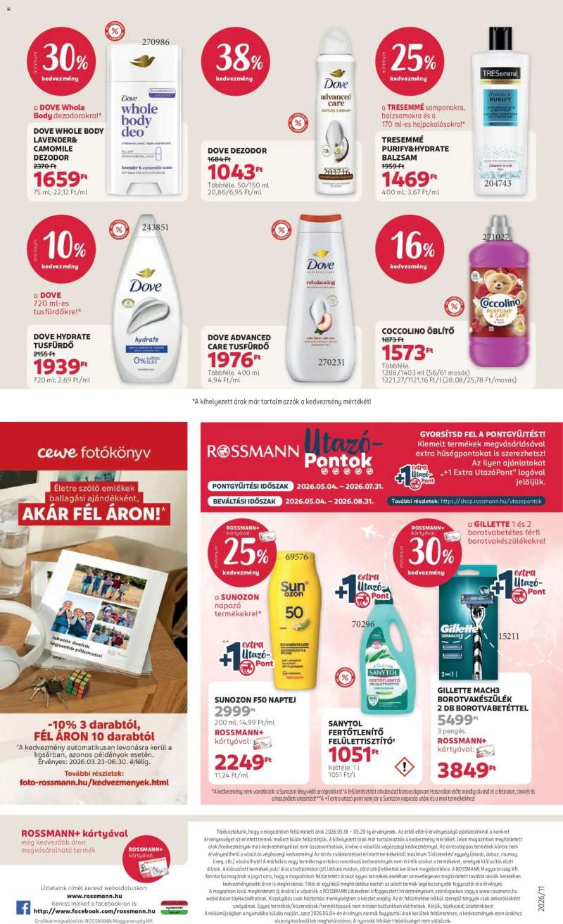 Rossmann Rossmann akciós újság 24 oldal