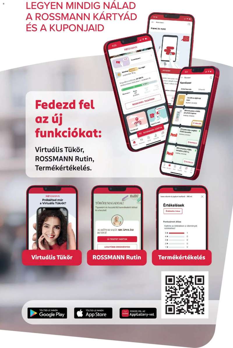 Rossmann Rossmann akciós újság 9 oldal