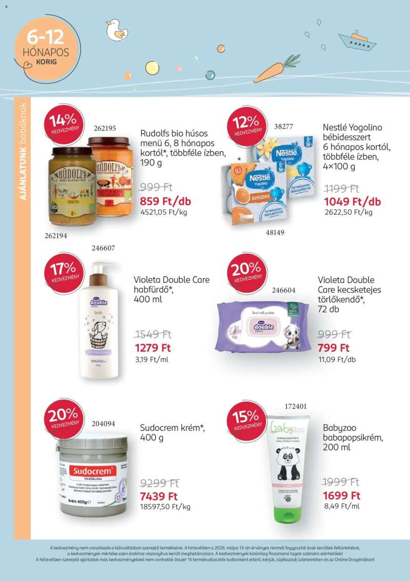 Rossmann Rossmann Babaprogram 10 oldal