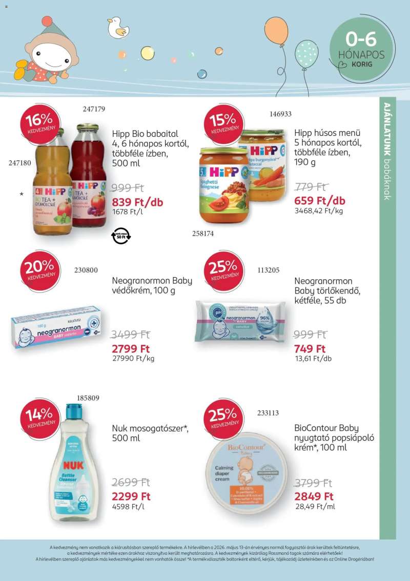Rossmann Rossmann Babaprogram 9 oldal