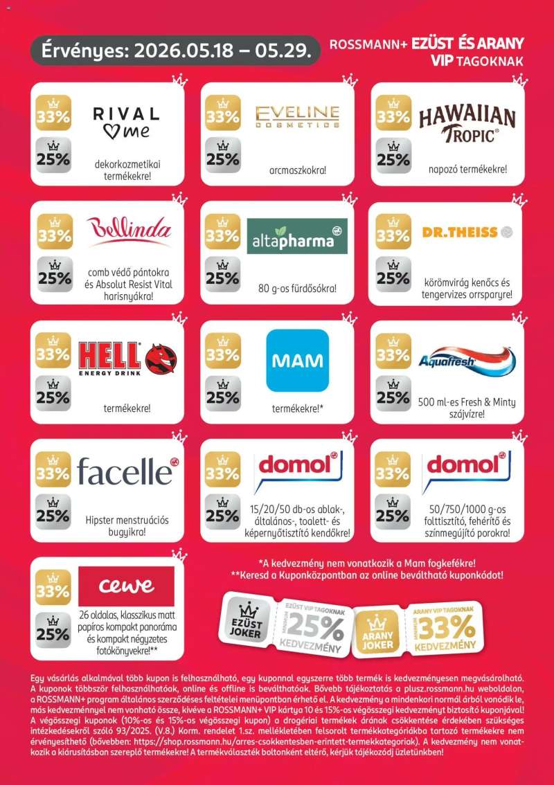 Rossmann Rossmann Szórólap 3 oldal
