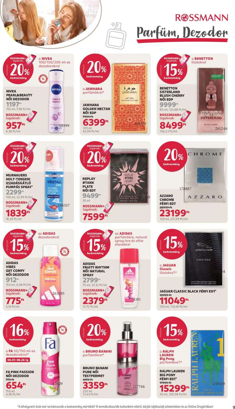 Rossmann Rossmann akciós újság 11 oldal