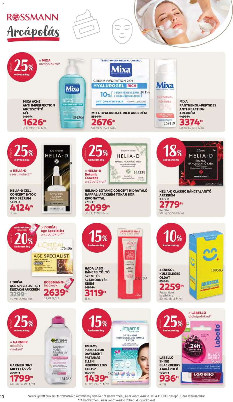 Rossmann Rossmann akciós újság 12 oldal