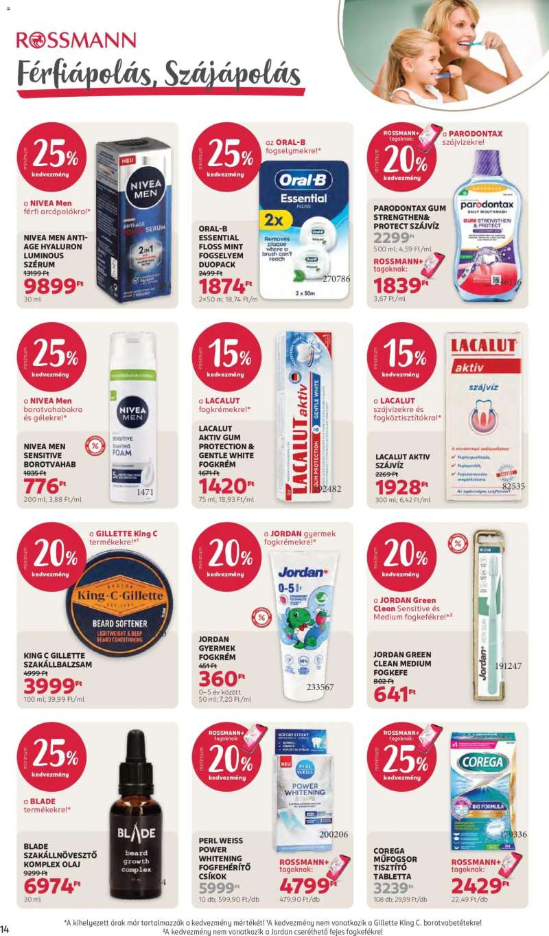 Rossmann Rossmann akciós újság 16 oldal