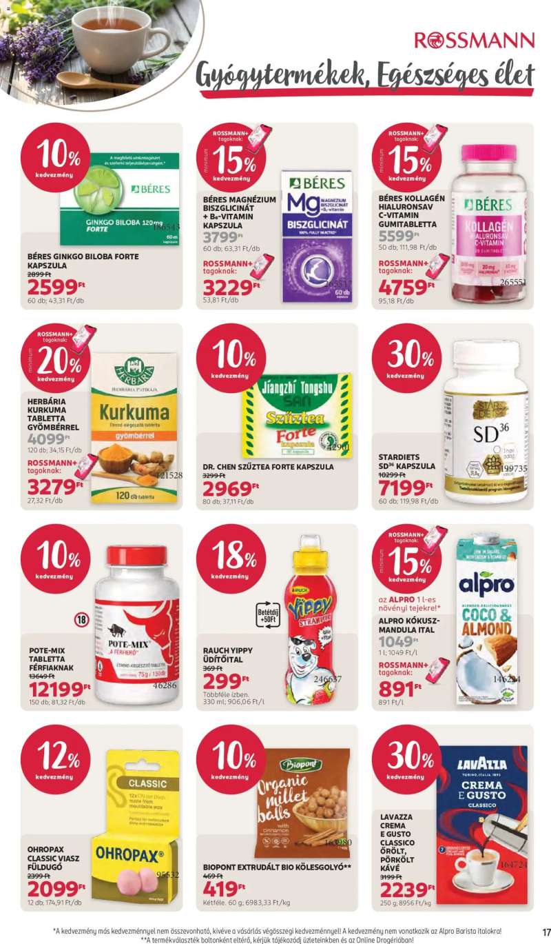 Rossmann Rossmann akciós újság 19 oldal