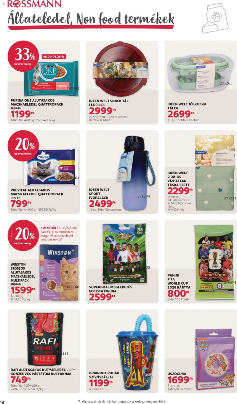 Rossmann Rossmann akciós újság 22 oldal