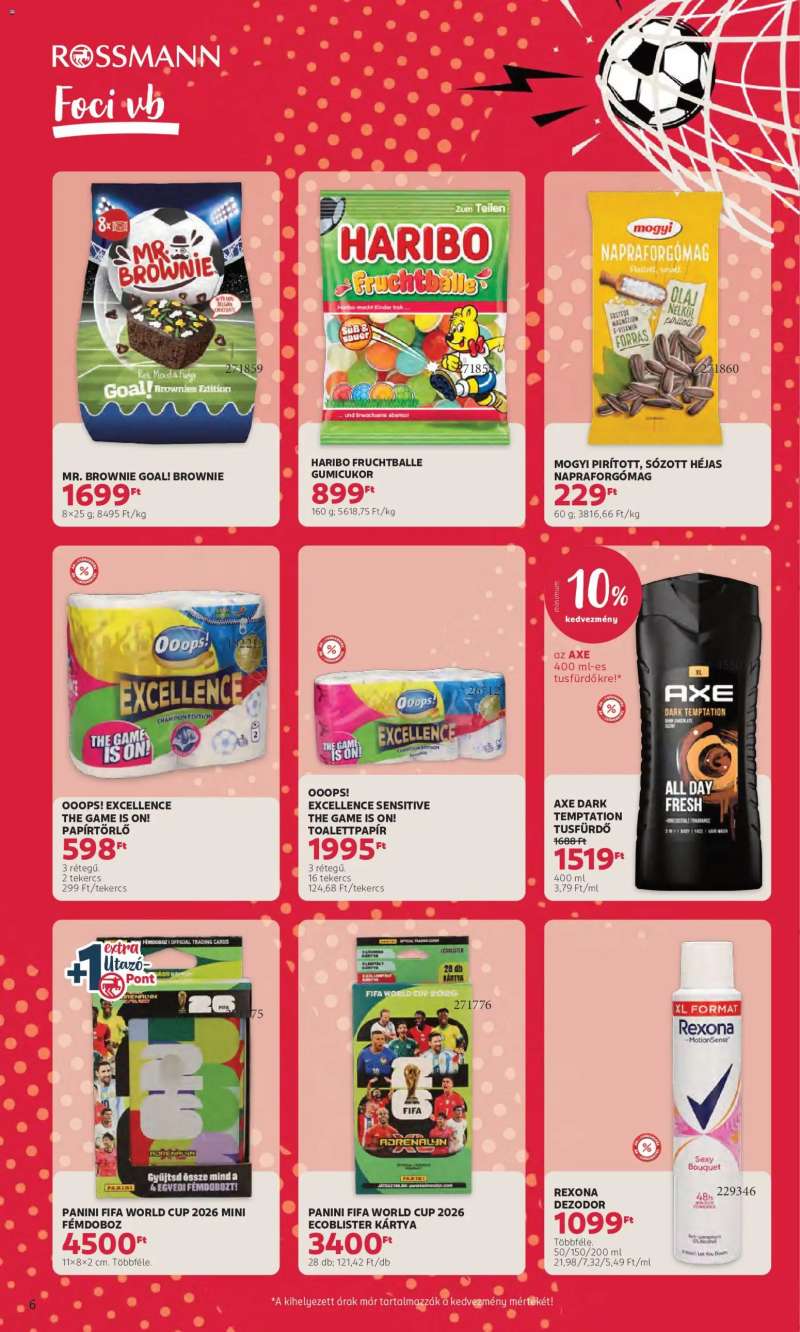 Rossmann Rossmann akciós újság 6 oldal