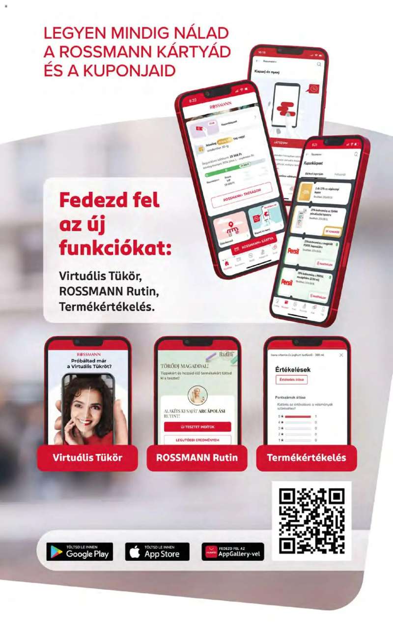 Rossmann Rossmann akciós újság 9 oldal