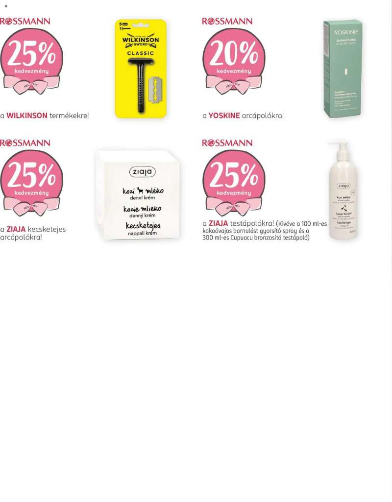 Rossmann Rossmann Kupon Napok 10 oldal