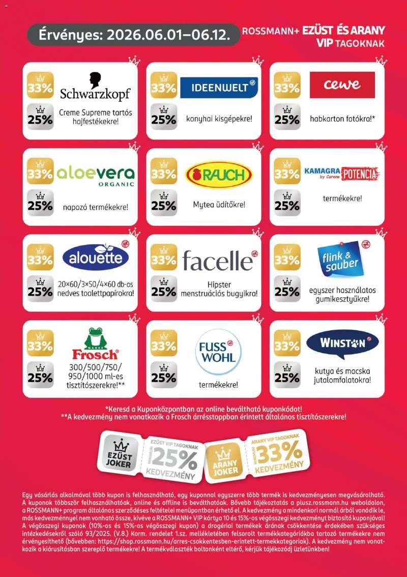 Rossmann Rossmann Szórólap 3 oldal