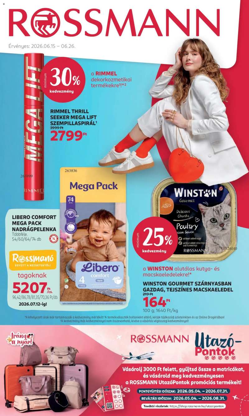 Rossmann Rossmann akciós újság 1 oldal