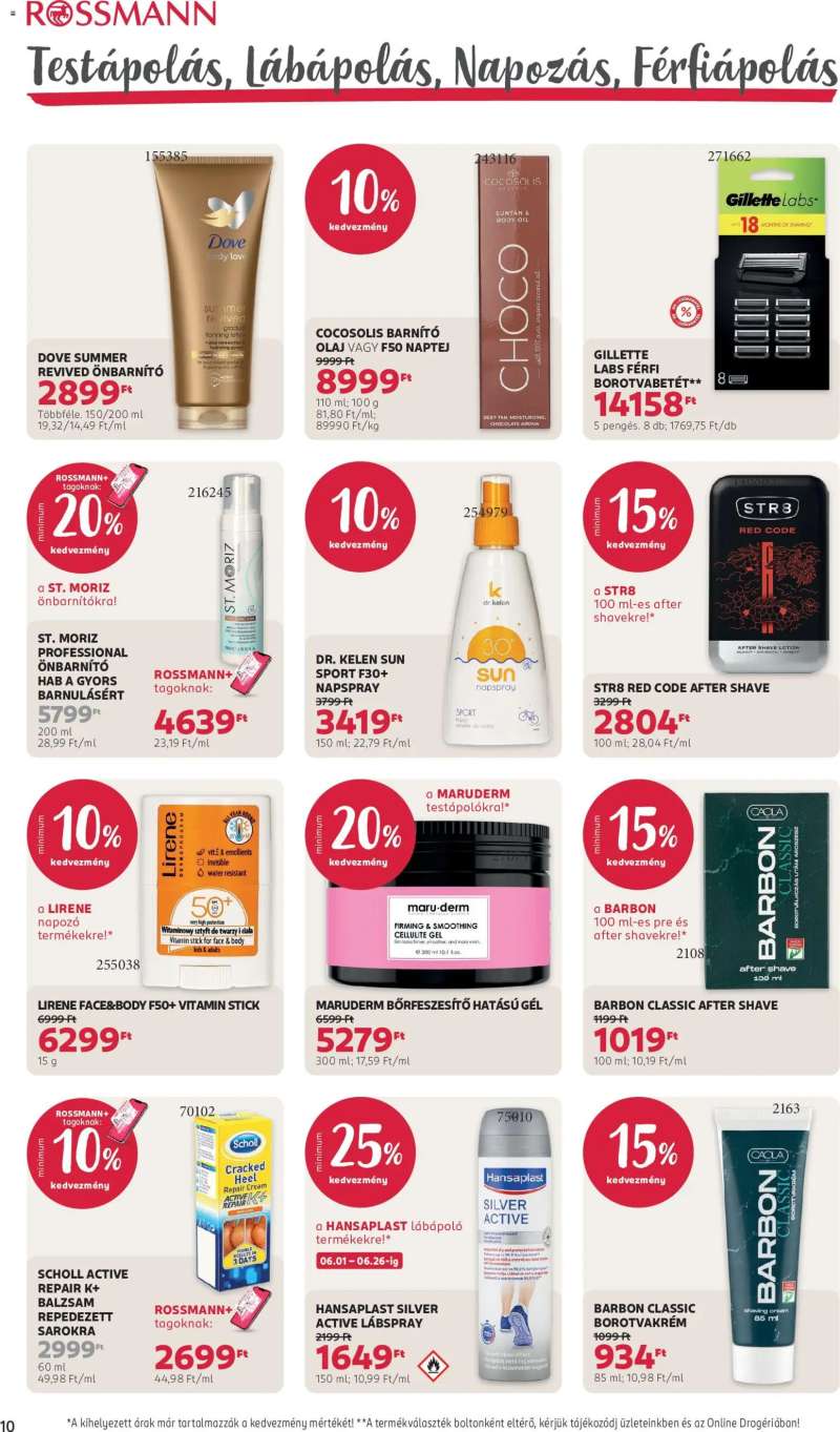Rossmann Rossmann akciós újság 12 oldal