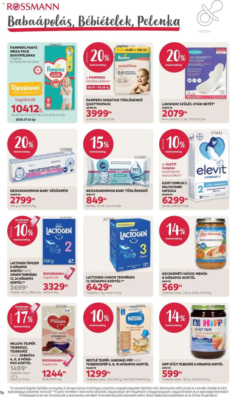Rossmann Rossmann akciós újság 16 oldal