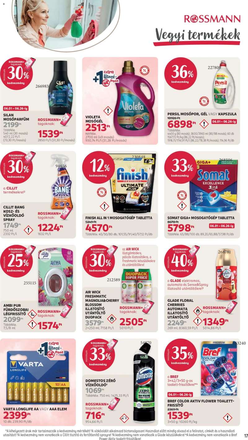 Rossmann Rossmann akciós újság 19 oldal